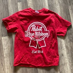 PBR beer t-shirt